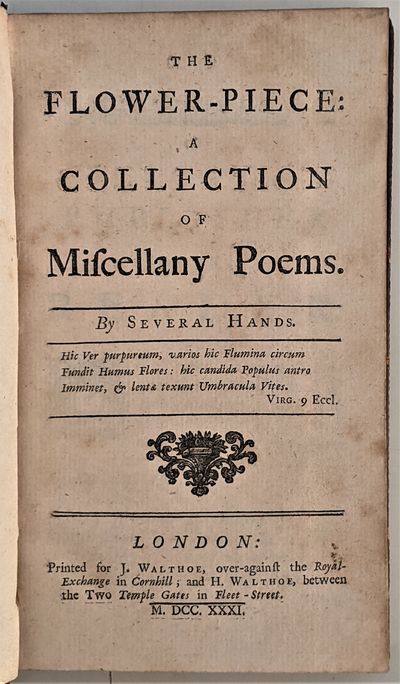 POETICAL MISCELLANY