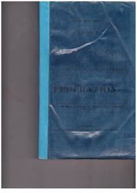 image of REPORT OF A COMMISSION APPOINTED BY HIS EXCELLENCY THE GOVERNOR TO INQUIRE INTO AND REPORT UPON THE QUESTION OF FEDERATION