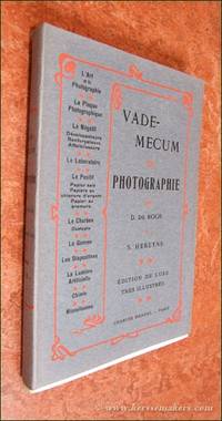 Vademecum de photographie. Preface de F. de Roy. (Édition de luxe très...