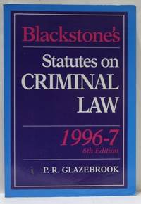 Statutes On Criminal Law