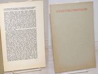image of A Handlist of the Public Addresses of William Morris to be Found in Generally Accessible Publications