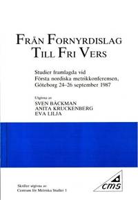 Från fornyrdislag till fri vers. Studier…