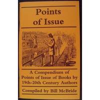 cover of Points of Issue: A Compendium of Points of Issue of Books by 19Th-20th Century Authors