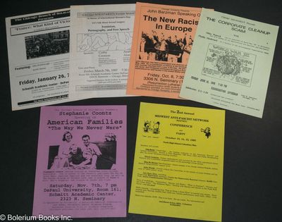 [Six event handbills by the Chicago branch of Solidarity]