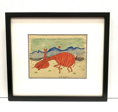 Odets Original Art Work, Painting titled. "Gentle Beasts.