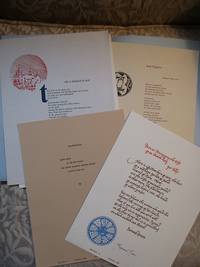 MAD RIVER PRESS - 6 Broadsides, Limited Edition, Most Signed - in a Portfolio