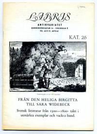 Libris antikvariatet. Kat. 26. Från den heliga…