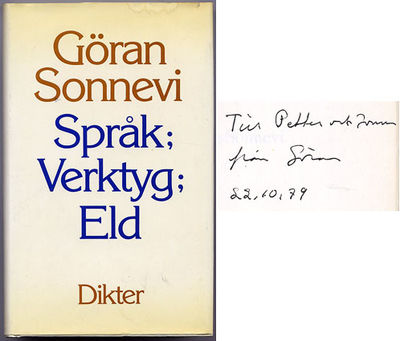 Språk; verktyg; eld. Dikter.