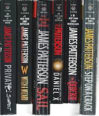 "JAMES PATTERSON" BOOKS 6 VOLS: Step on a Crack / The Quickie / The Dangerous Days of Daniel X / Sail / Witch & Wizard / Private: # 1 Suspect