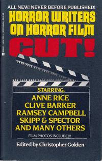 cover of Cut!: Horror Writers on Horror Film