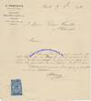 The French Photographer Duboscq Writes To The American Electrical Engineer Edwin Houston