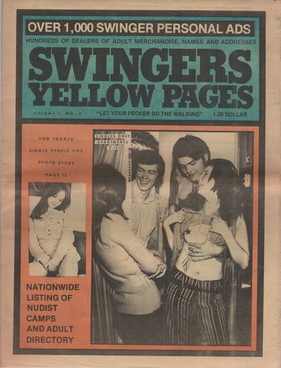SWINGERS YELLOW PAGES (Volume 1, No. 3)