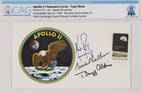 Apollo 11 Philatelic Cover signed by Neil Armstrong, Michael Collins, and Buzz Aldrin by (ARMSTRONG, NEIL.) - 1969