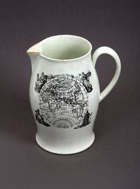 Wedgwood Creamware Jug bearing 'A Map of the World from the Latest Discoveries'