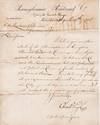 1884 HANDWRITTEN LETTER (ALS) FROM CHARLES E. PUGH, GENERAL MANAGER OF THE PENNSYLVANIA RR, TO GENERAL LEWIS PERRINE AT TRENTON, NJ, DATELINED PHILADELPHIA, APRIL 19th, 1884, REGARDING TELEGRAPH & TELEPHONE ACTIVITY