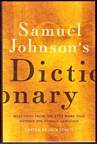 SAMUEL JOHNSON'S DICTIONARY