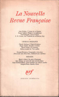 image of La nouvelle revue litteraire n° 234