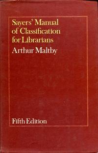 image of Sayers' Manual Classific