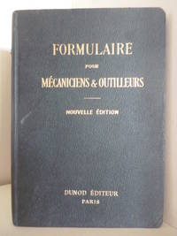 Formulaire pour Mecaniciens & Outilleurs