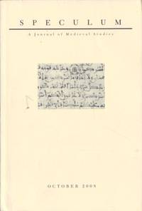 Speculum. A Journal of Medieval Studies. October…