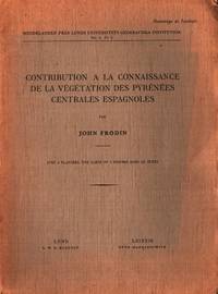 Contribution a la connaissance de la végétation…