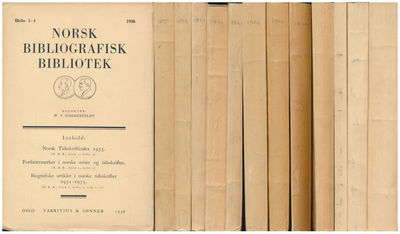 NORSK BIBLIOGRAFISK BIBLIOTEK.