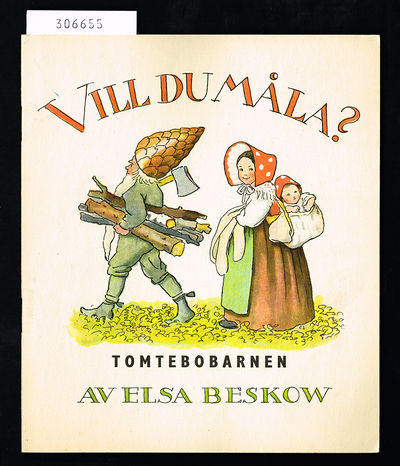 Vill du måla? Tomtebobarnen av Elsa Beskow.