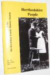 Hertfordshire People no.107, December 2008: the Quarterly Journal of the Hertfordshire Family History Society