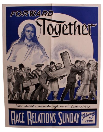 Forward Together [Poster for Race Relations Sunday]