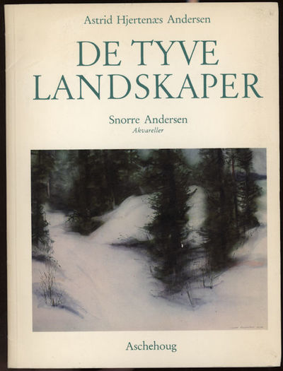 De tyve landskaper. Snorre Andersen. Akvareller