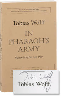 cover of In Pharaoh's Army (Uncorrected Proof, signed by the author)