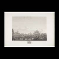 Twelve plates of Willem I's arrival and inauguration in Brussels and the Battles of Quatre-Bras...