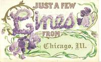 Just A Few Lines From Chicago Illinois 1912 used Postcard