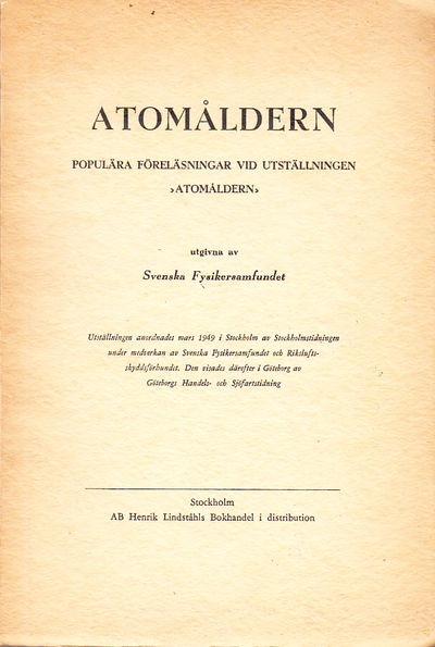Atomåldern. Populära föreläsningar vid…