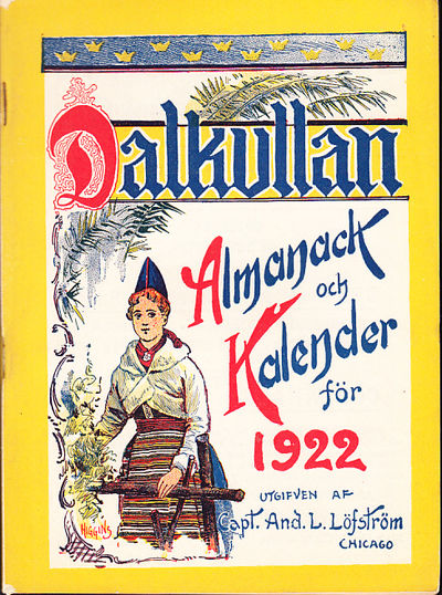 Dalkullan. Almanack och kalender för 1922. Med…
