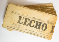 L'Echo de Paris, 11826-11843, 1-18 January 1917 (15 issues)