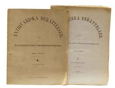 Antiqvariska berättelser, afgifna till…