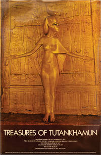 cover of Treasures of Tutankhamun (Original poster from the 1976 exhibition, Selket variant)