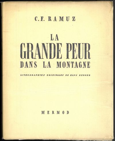 La grande peur dans la montagne. Lithographies…