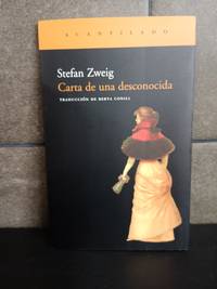 Carta de una desconocida: 21 (Narrativa del Acantilado). Stefan Zweig.