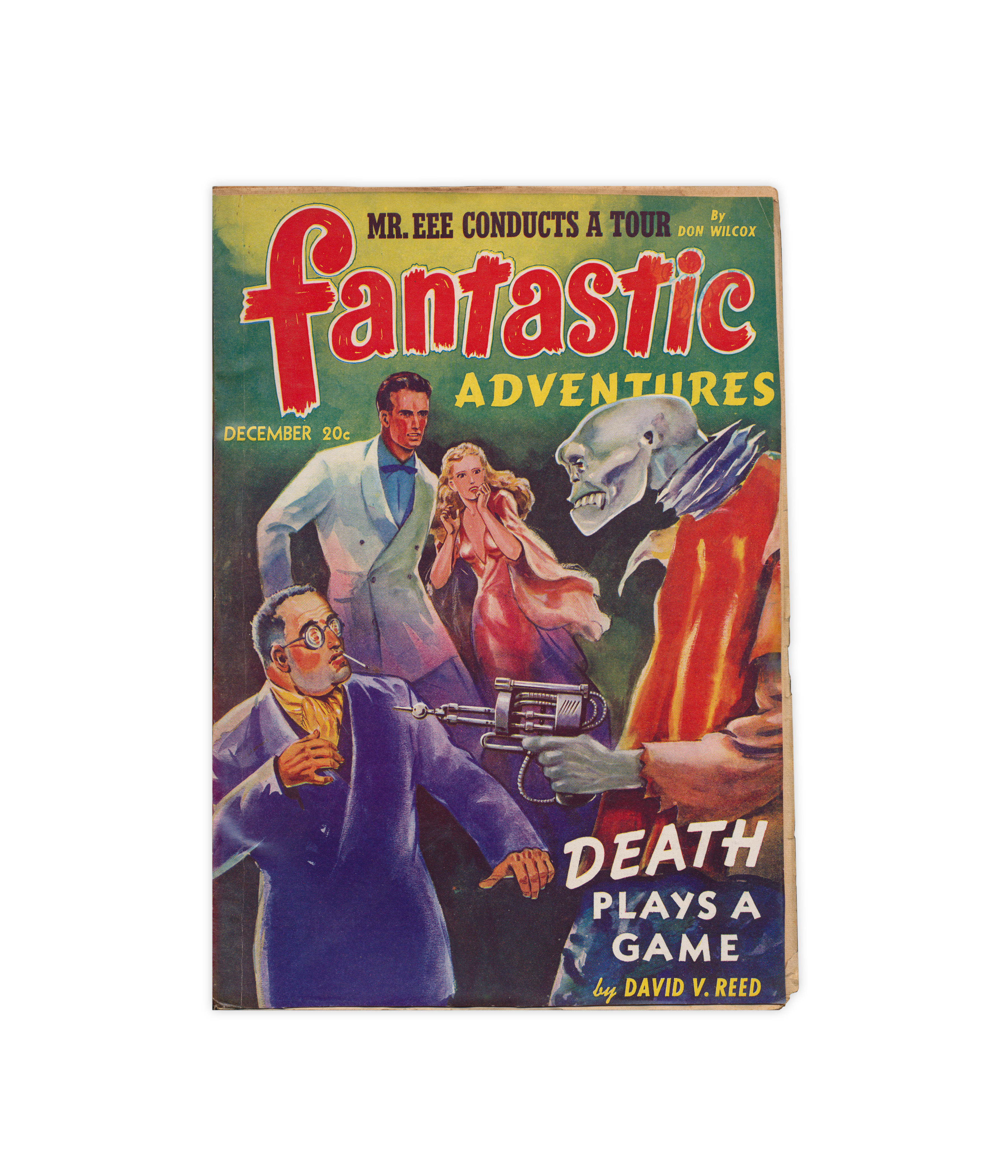 Fantastic Adventures December 1941 By Editor B G Davis 1941 From Popeks Books Ioba Sku G1823