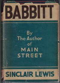 Babbitt by LEWIS, Sinclair - 1922