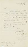 Joseph Hume May 20, 1831 Autograph Letter Signed to Royal Society secretary, acknowledging receipt of Dr. Pariss's printing proceedings