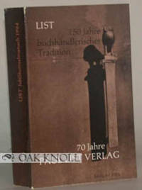 LIST: 150 JAHRE BUCHHANDLERISCHER TRADITION