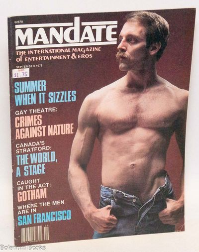 Mandate: the national magazine of entertainment & eros; vol. 4 #41, September 1978