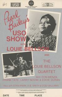 Flyer for Pearl Bailey’s USO Show with Louie Bellson