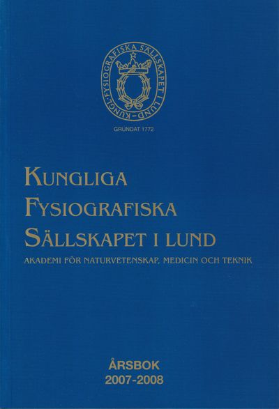Kungliga Fysiografiska sällskapet i Lund. Akademi…