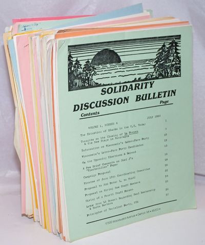 Solidarity Discussion Bulletin [34 issues]