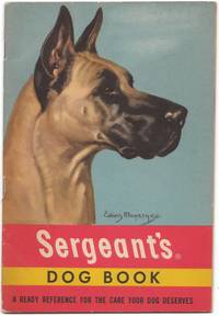 cover of A 1950 Vintage Advertising Pamphlet for Dog Lovers : Sergeant's Dog Book