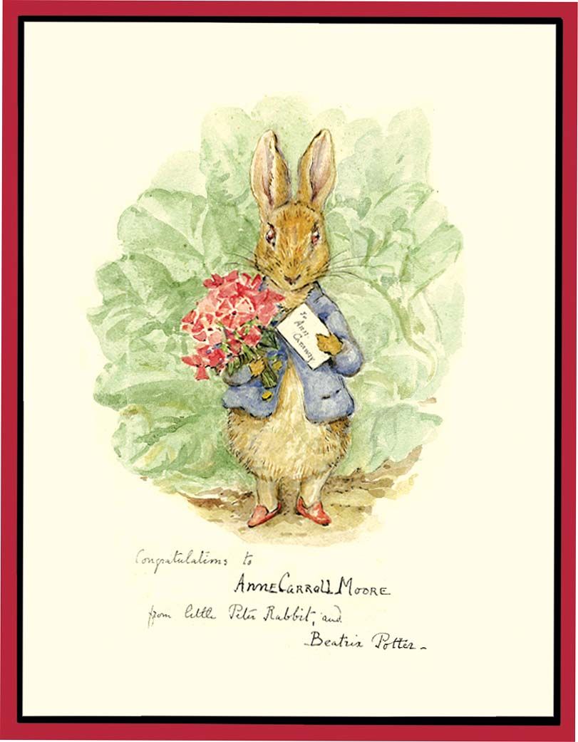BIBLIO | ORIGINAL ART: PETER RABBIT by POTTER, BEATRIX